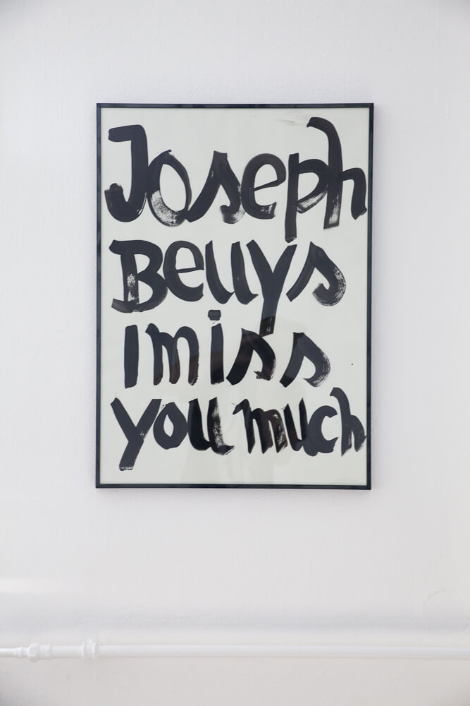 Daniel Angermann – Beuys wird vermisst / Zeichnung Beuys vermisst