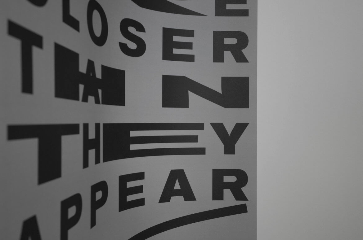 Plakat | Reflexion | Mirror | Typografie