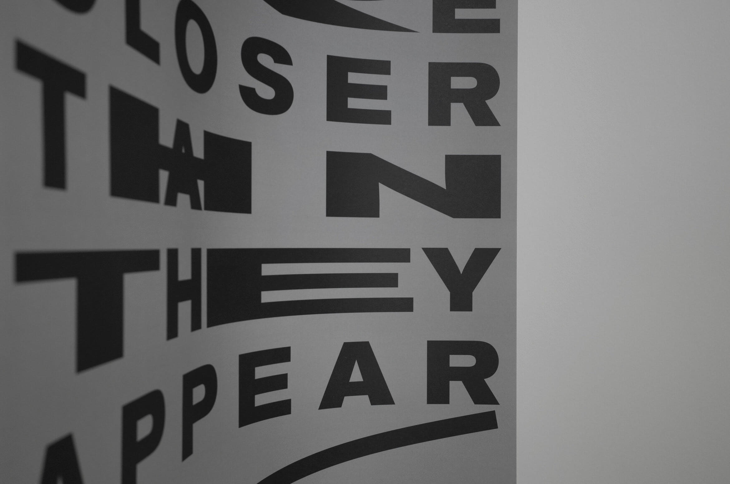 Plakat | Reflexion | Mirror | Typografie