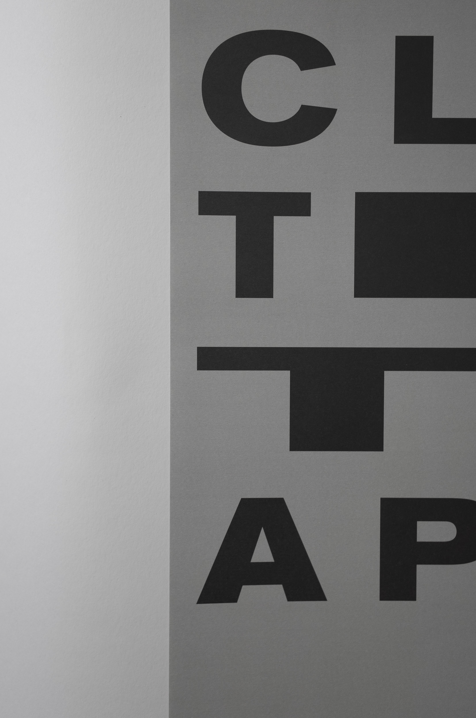 Plakat | Reflexion | Mirror | Typografie