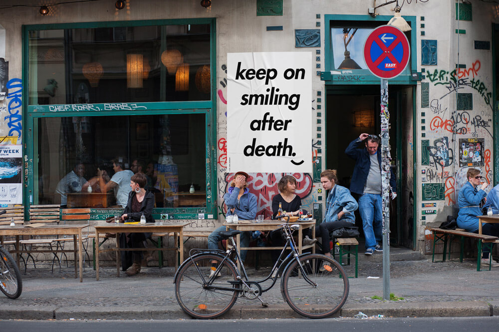 Daniel Angermann – Keep on Smiling Poster