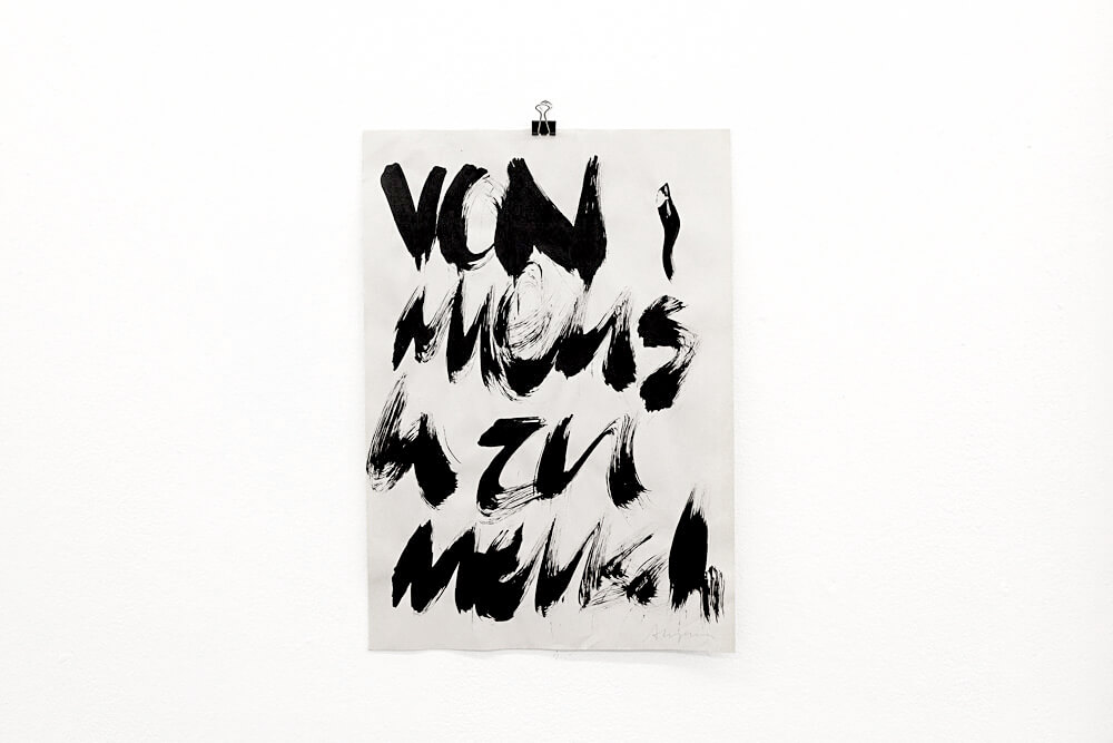 Handlettering | Poster | Acrylic