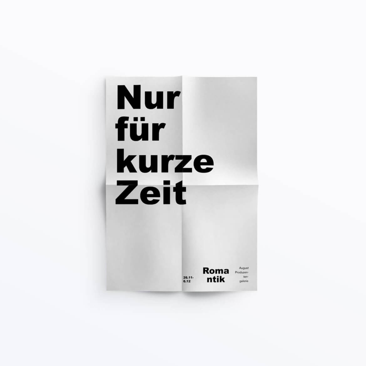 Plakat | Veranstaltung | Design | Romantik | Ausstellung