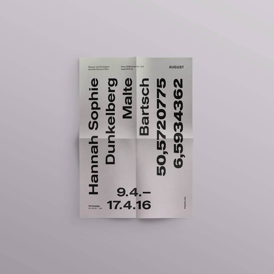 Flyer | Typography | Art