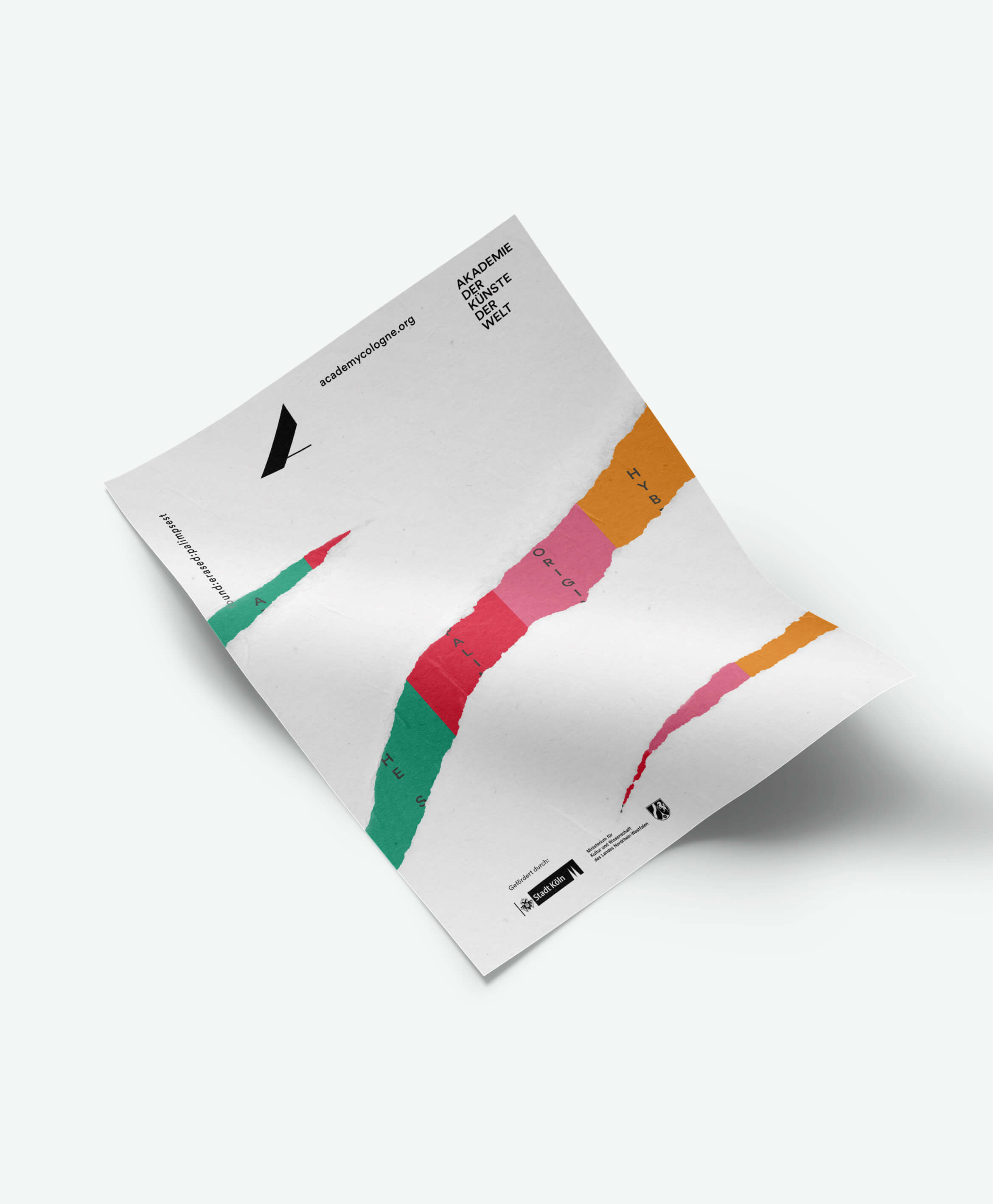 FOUND:ERASED:PALIMPSEST | Artwork | Poster | Design | Kampagne