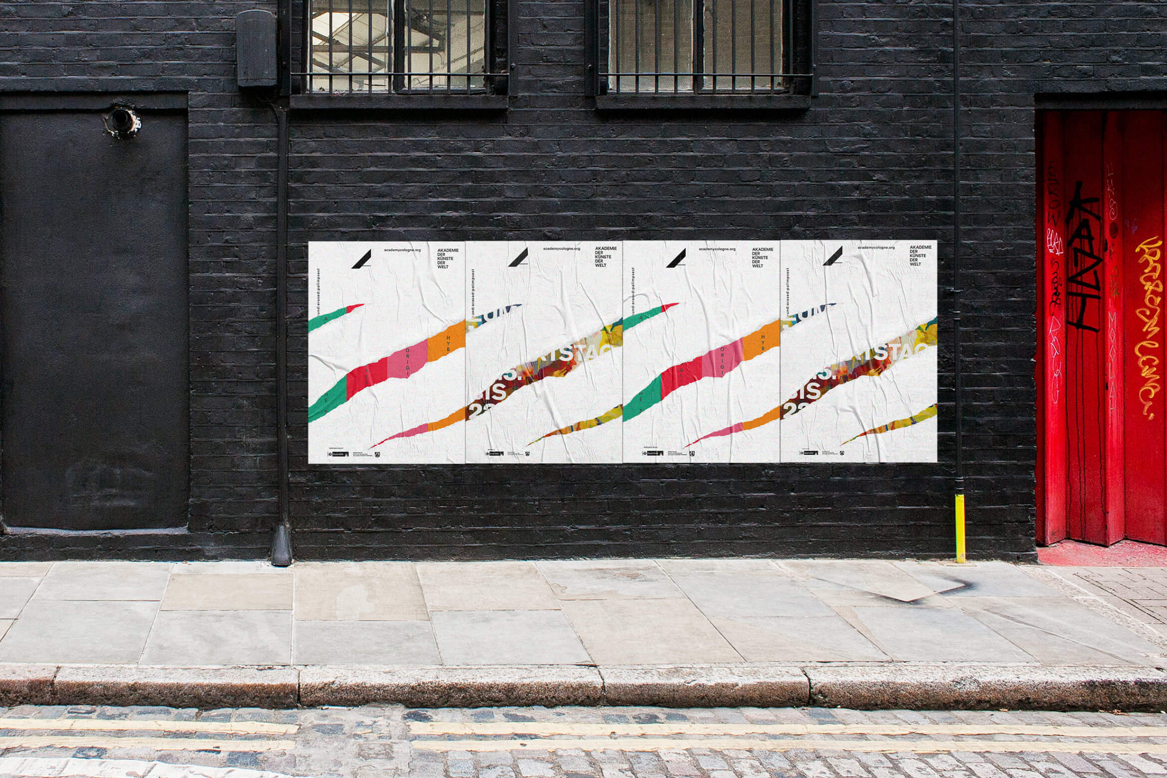 FOUND:ERASED:PALIMPSEST | Artwork | Poster | Design | Kampagne