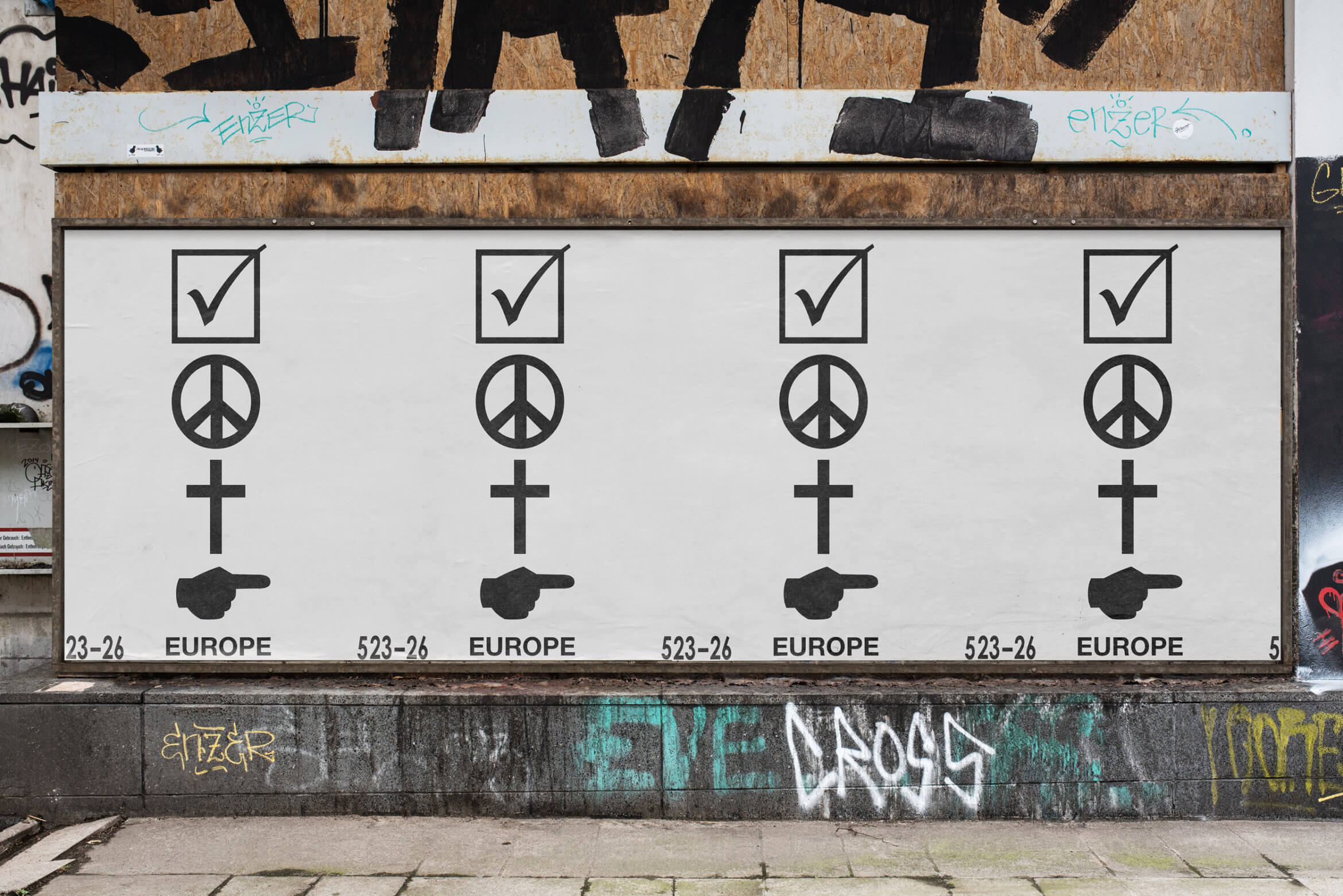 European Elections | Europawahl | Posterdesign | Urban