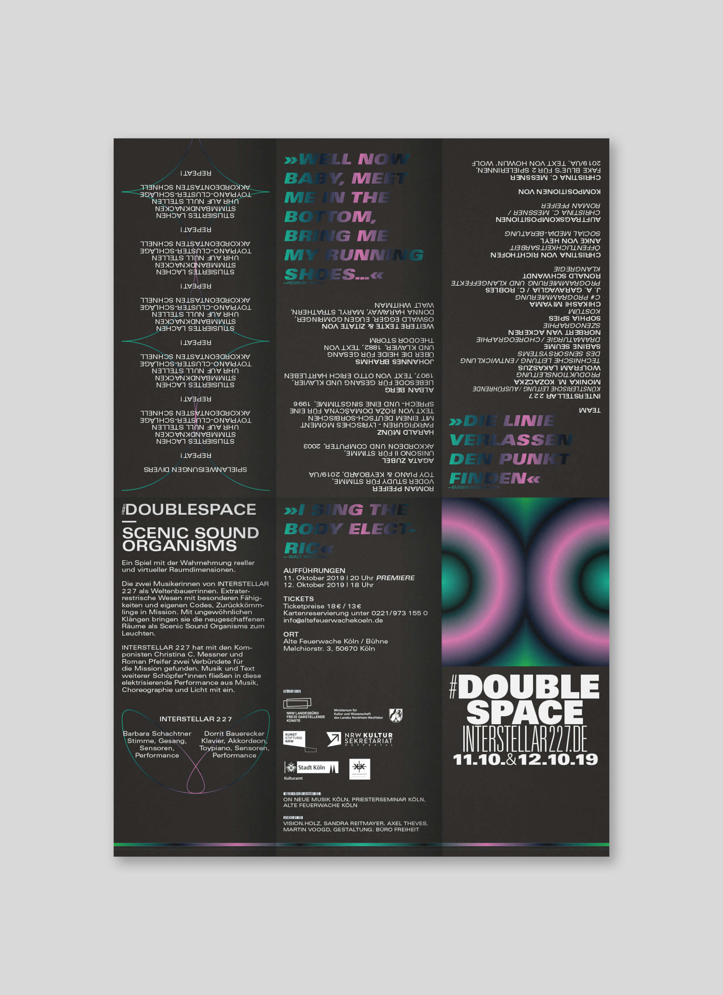 Daniel Angermann – Interstellar 227 – Programmflyer | Design | Köln | Art Programmflyer | Design | Köln | Art