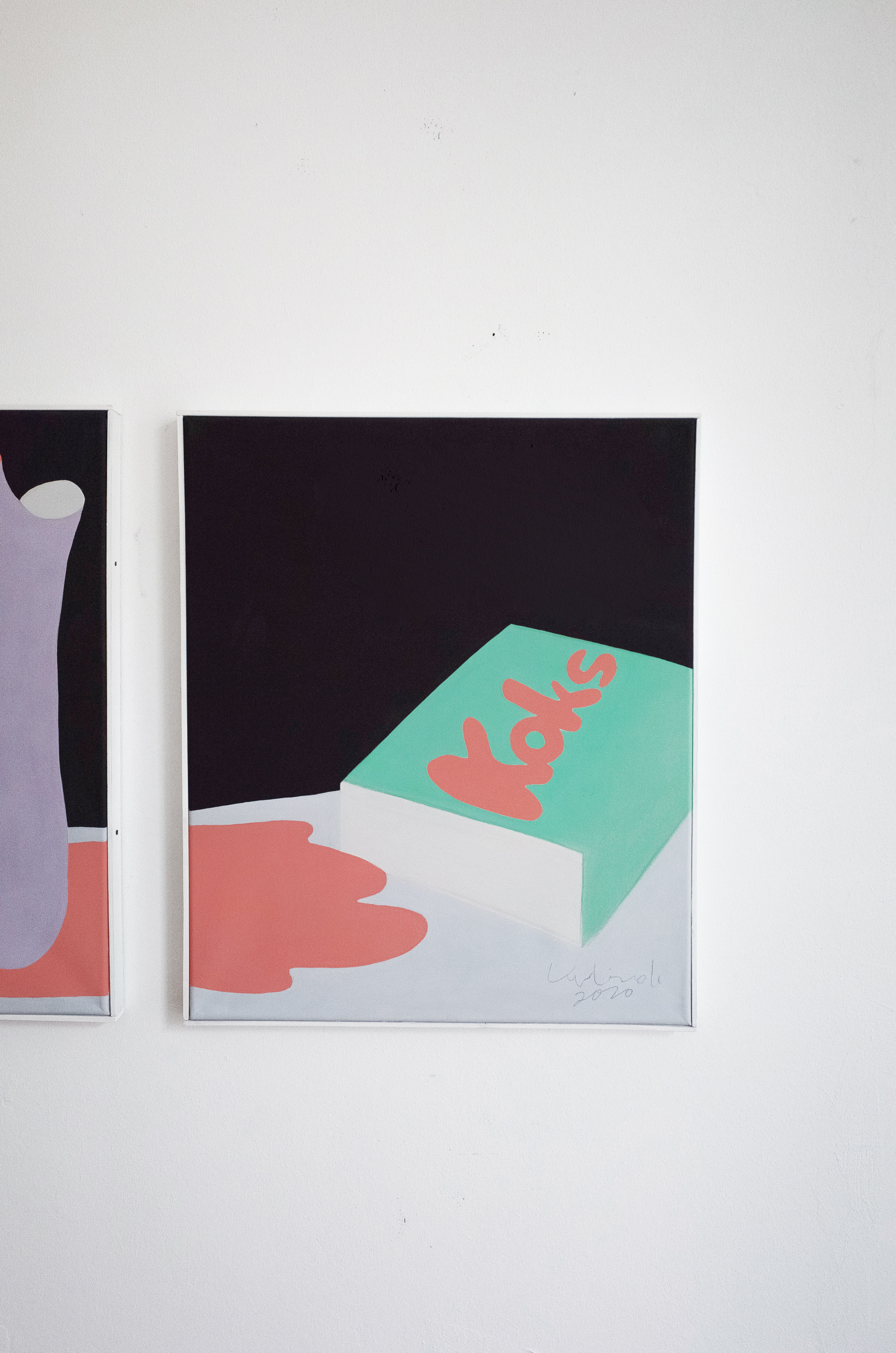 Abstract | Painting | Brick&Tolle | Köln | Vase