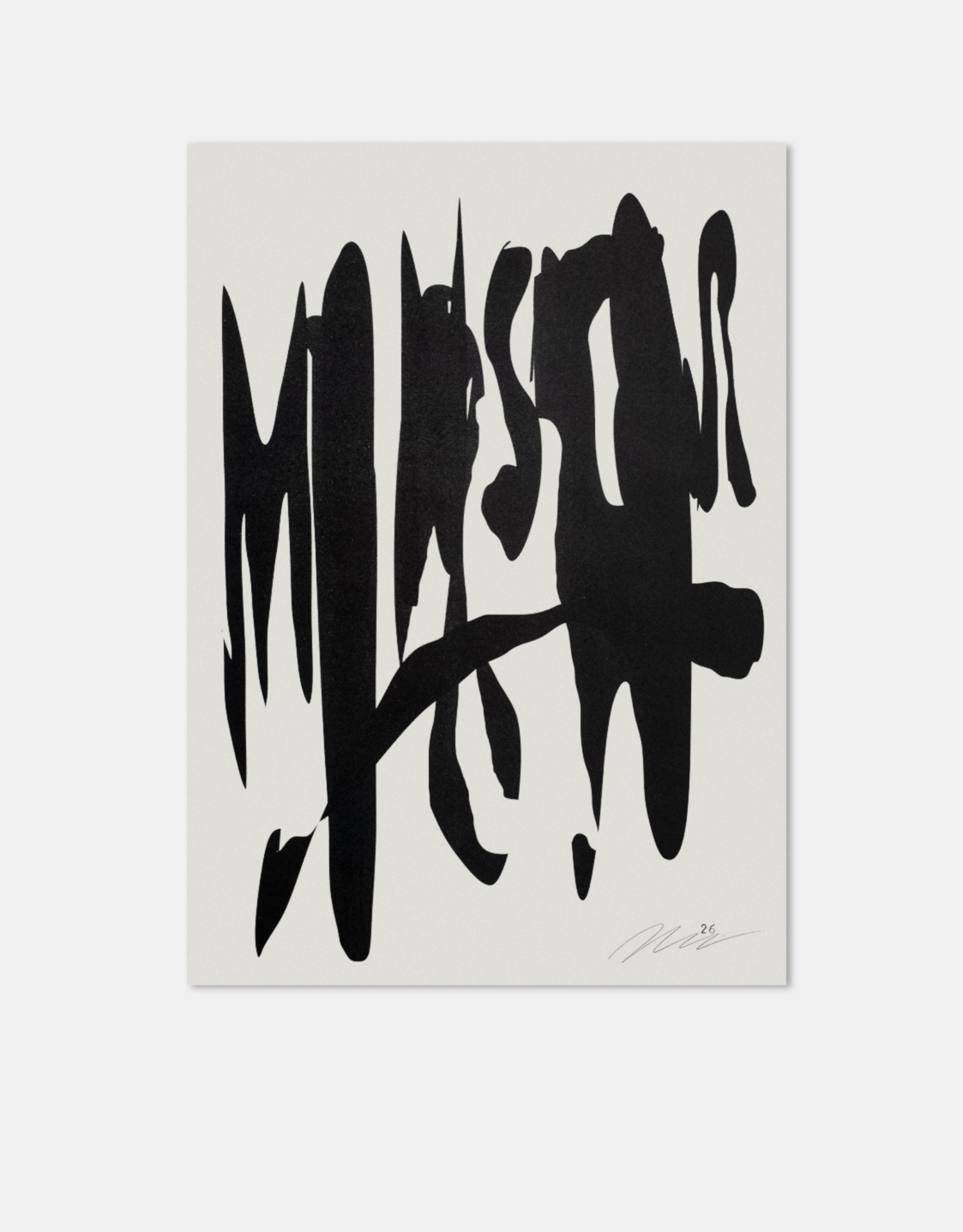 Risografie | Angermann | Schrift | Abstract