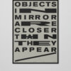 Plakat | Reflexion | Mirror | Typografie