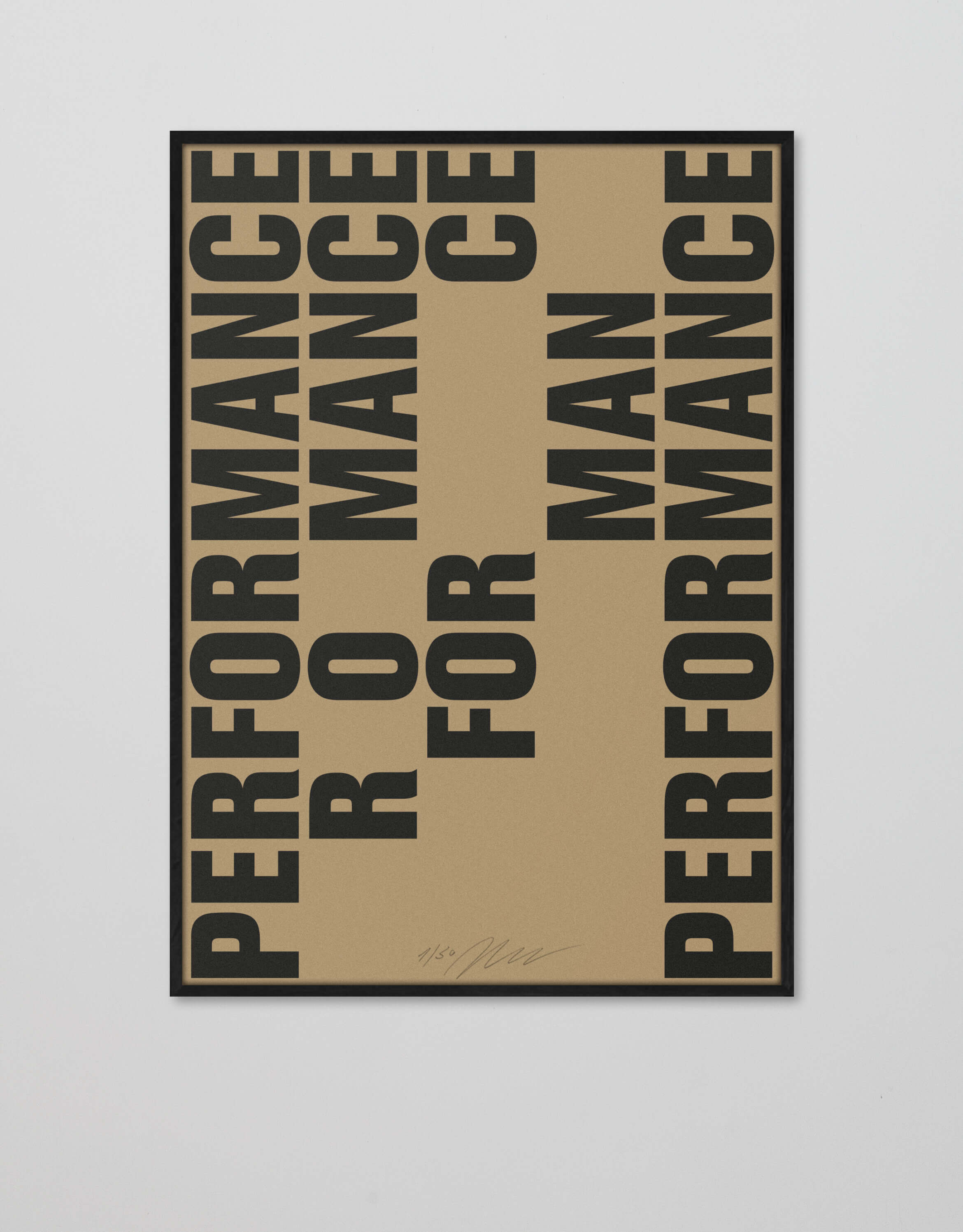 Rahmen | Poster | Pantone | Theater | Schrift