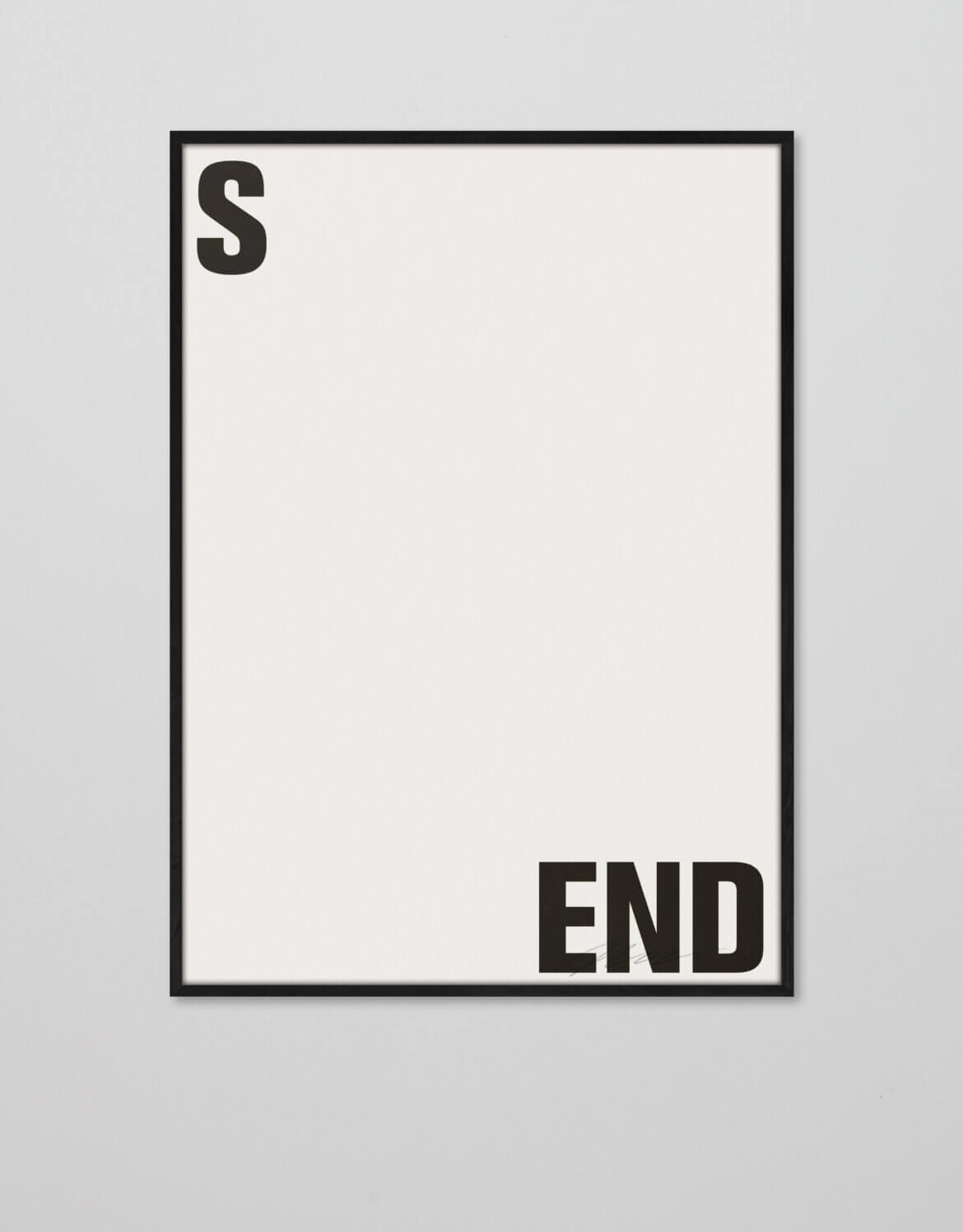 Plakat | SMS | Postmodern | Typografie