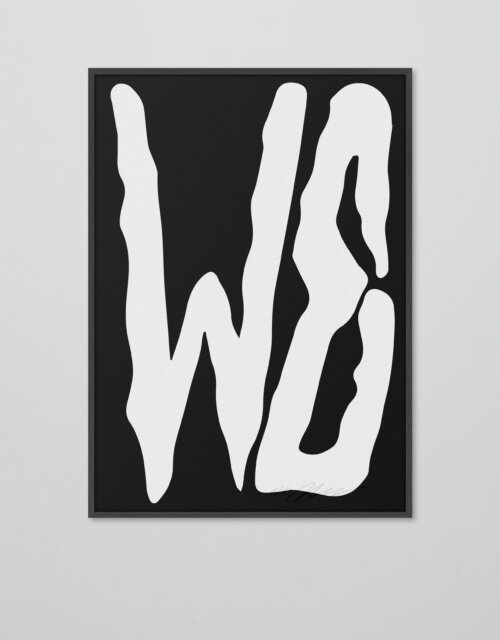 WE | Plakat | Angermann | Köln | Typografie