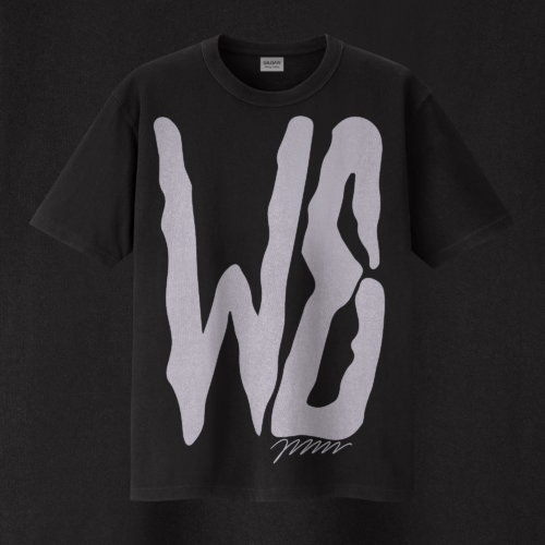 T Shirt | Siebdruck | WE | Schwarz | Schrift