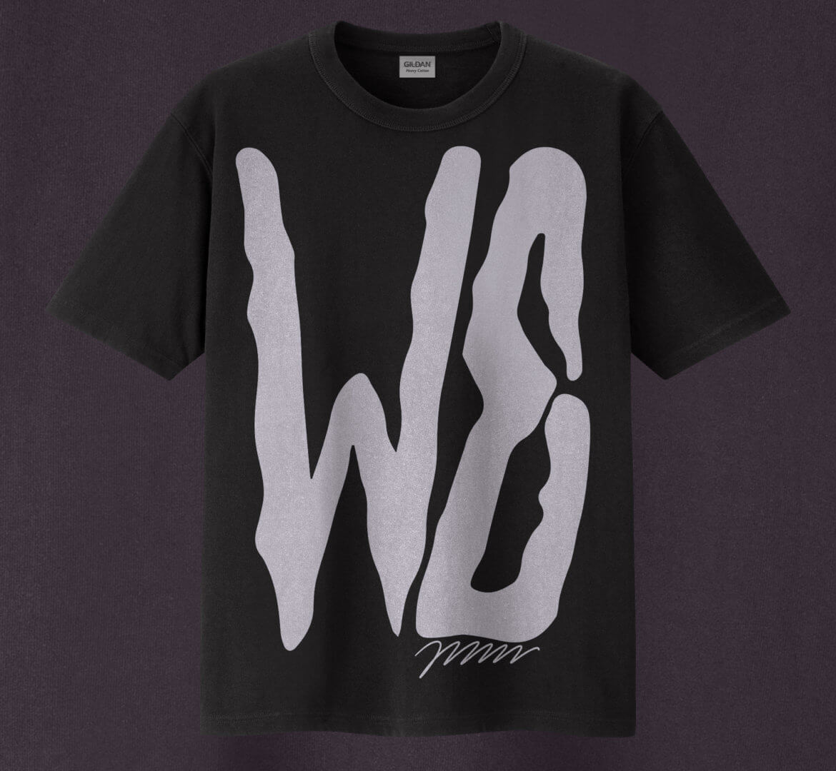 T Shirt | Siebdruck | WE | Schwarz | Schrift