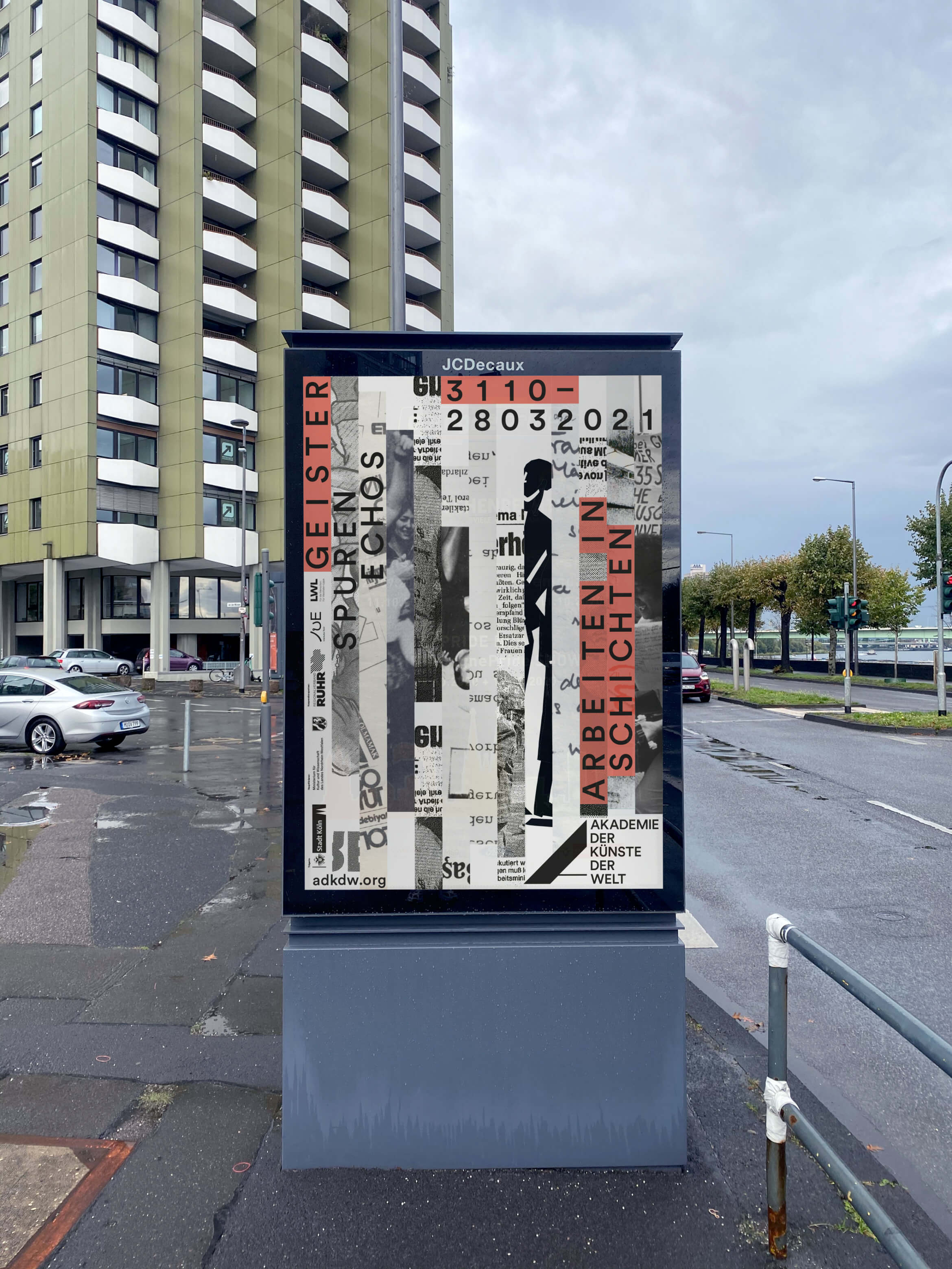 Geister | Spuren | Echos | Plakat | Anwendung