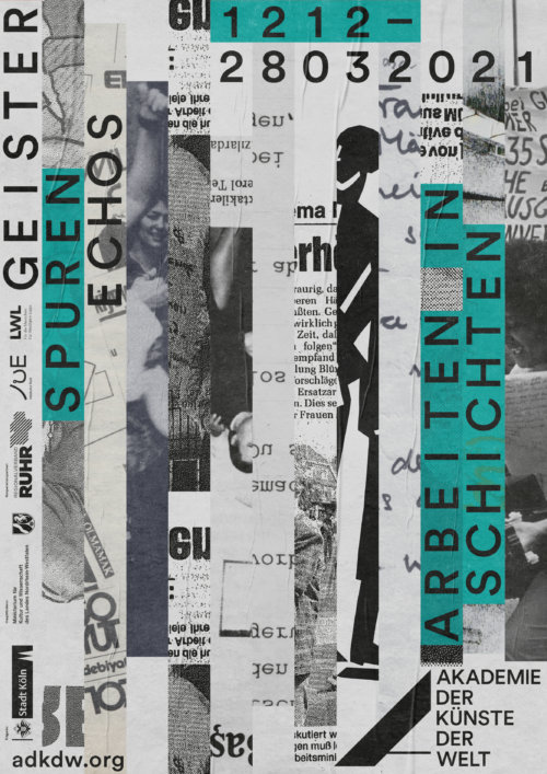 Geister | Spuren | Echos | Plakat | Arbeit