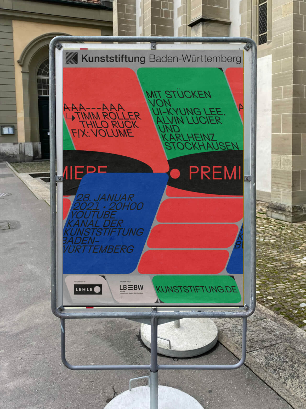 Plakat | Typografie | Unterführung