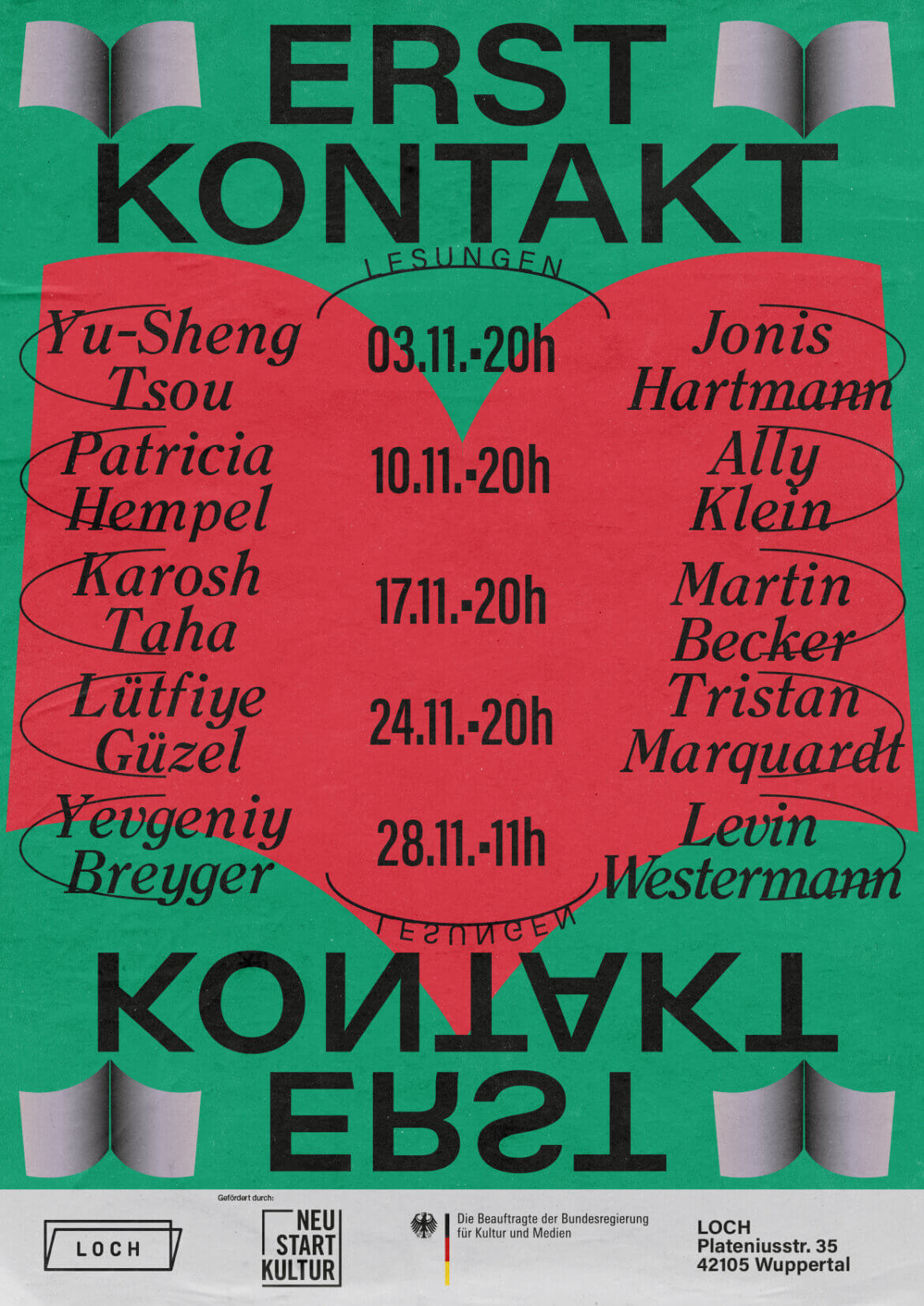 Buch | Design | Plakat | Lesung