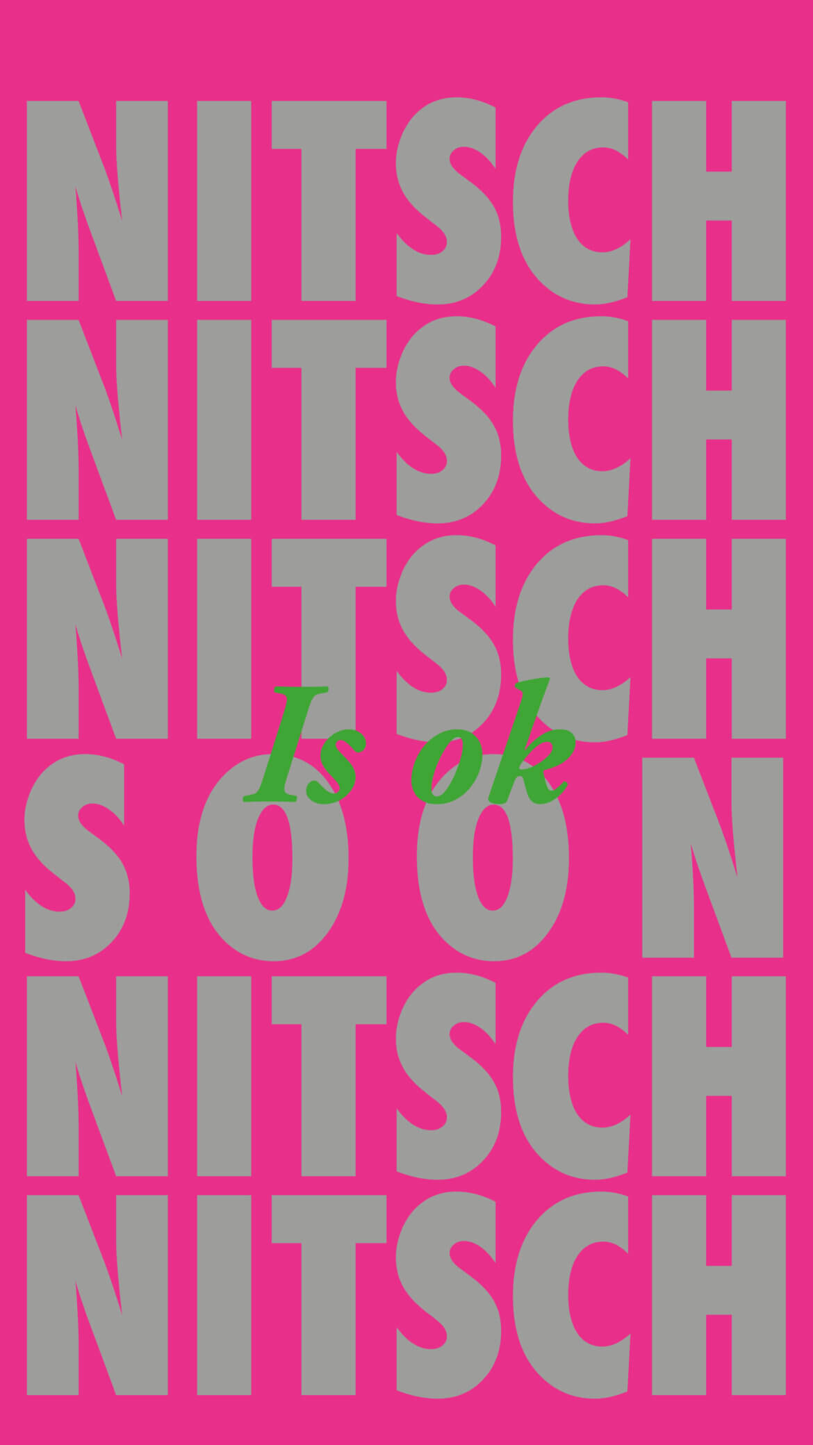 Nitsch | Is ok | Artwork | Coverdesign | Single